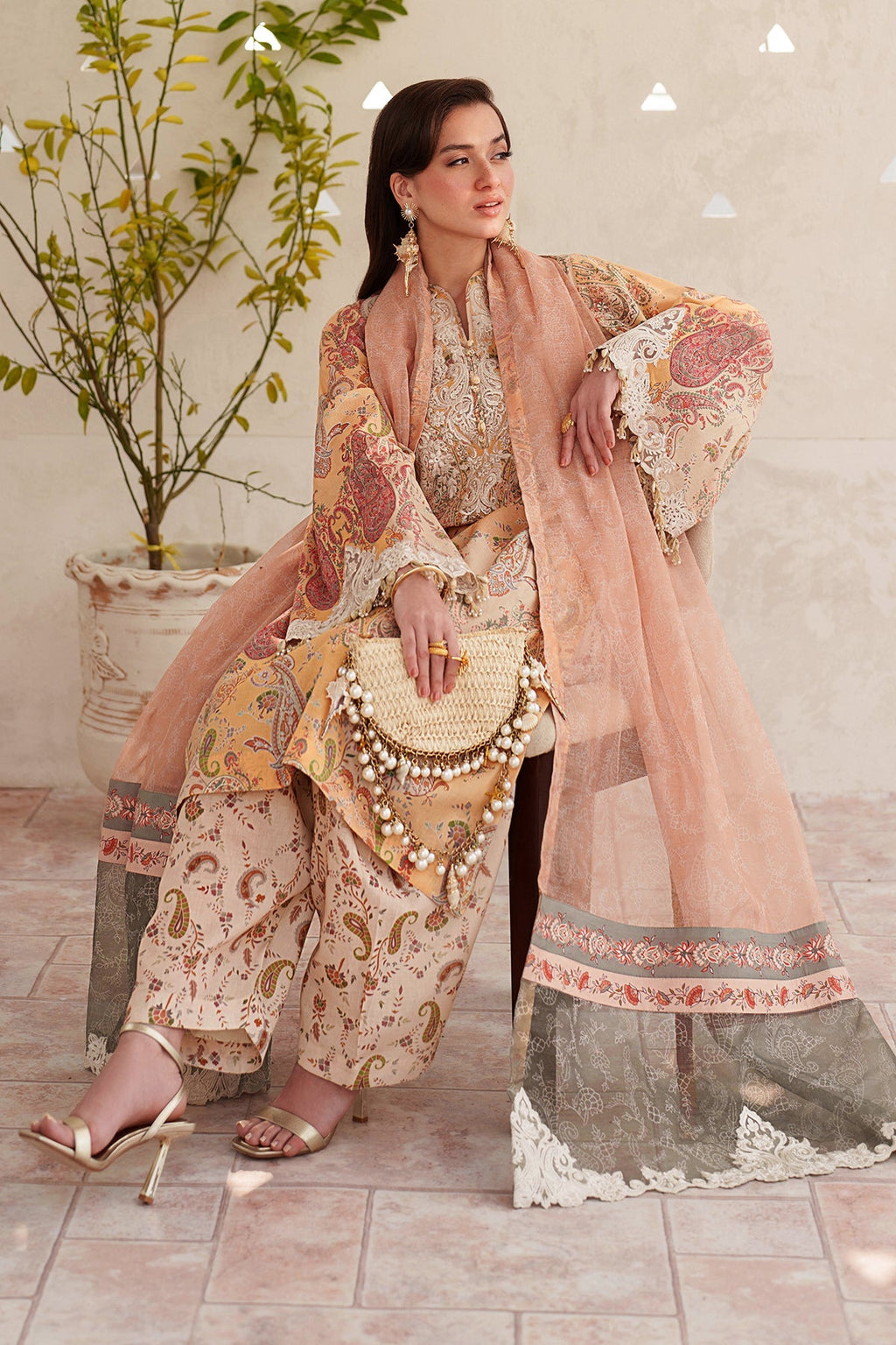 Baroque | Embroidered Lawn | SF-4403