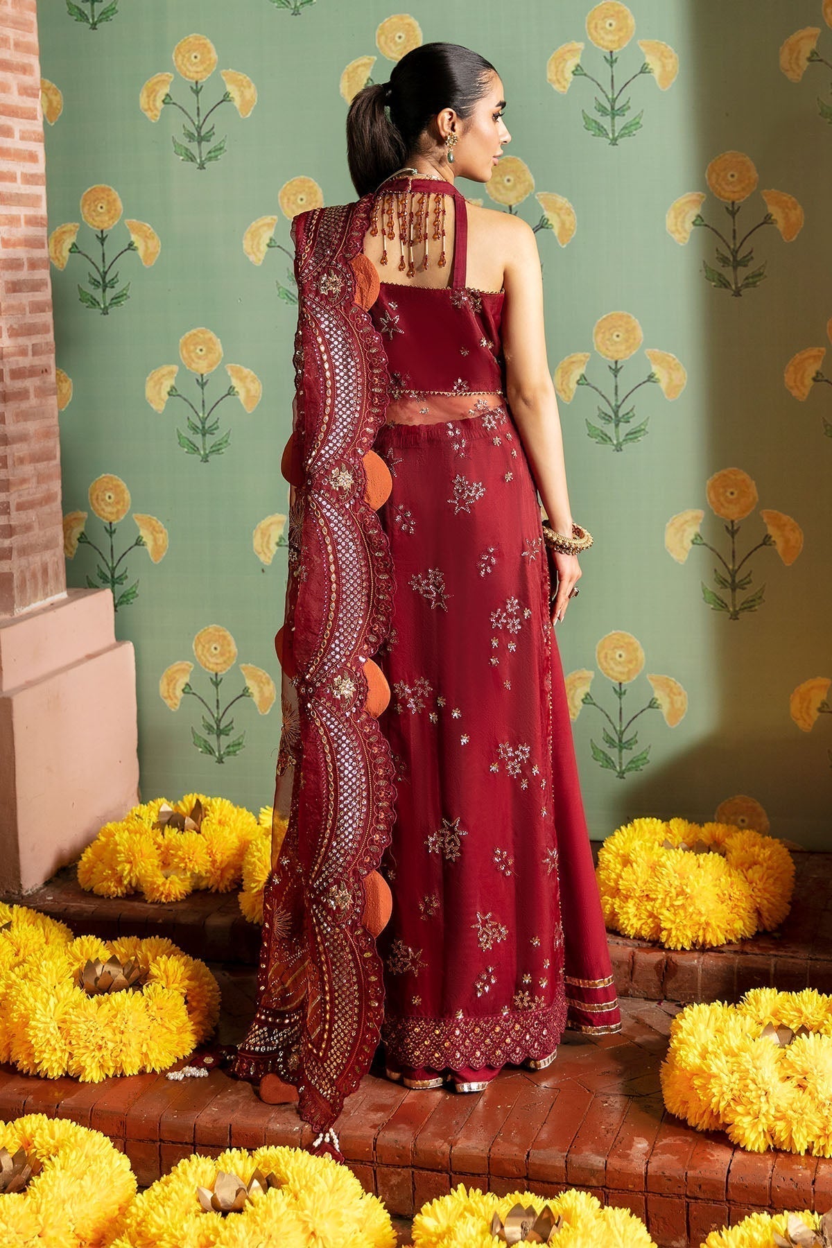 Nureh | Jhoomro Wedding Formals | NL-53 - MAHRO - Riwayat-e-Khas