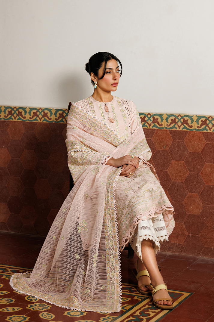 Emaan Adeel | Mirabelle Festive Luxury Lawn | ORCHID ROYALE