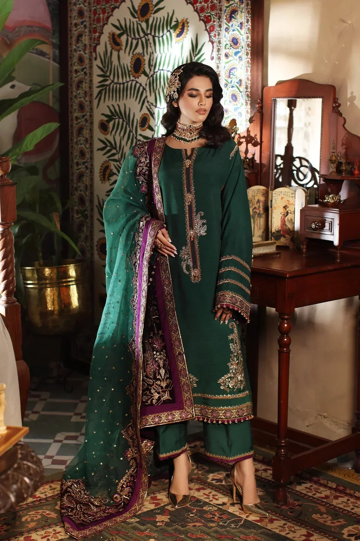 Mina Kashif | Meeral Formals 23 | MKF23-15 - House Of Anaya
