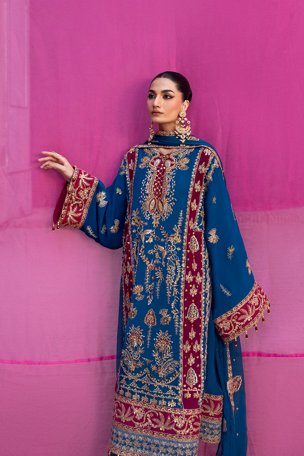 Emaan Adeel I The Empress Wedding Formals I VELANIS