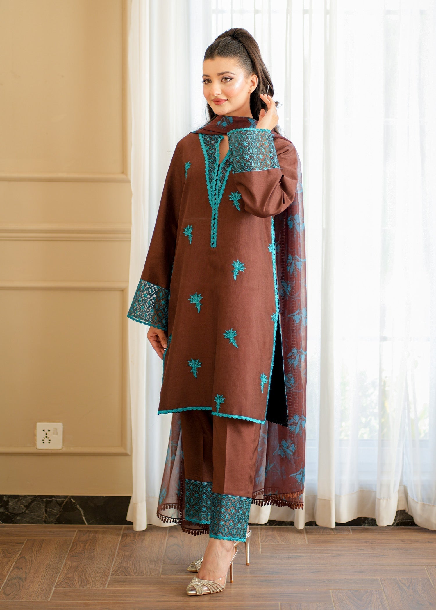 Fozia Khalid | Silk Spire | COCOA - Riwayat-e-Khas