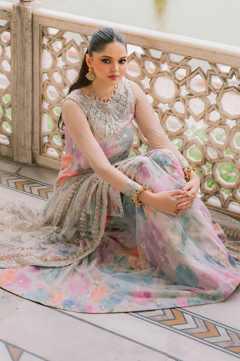 Iznik | Exclusive Formals | UE-312 Printed Georgette