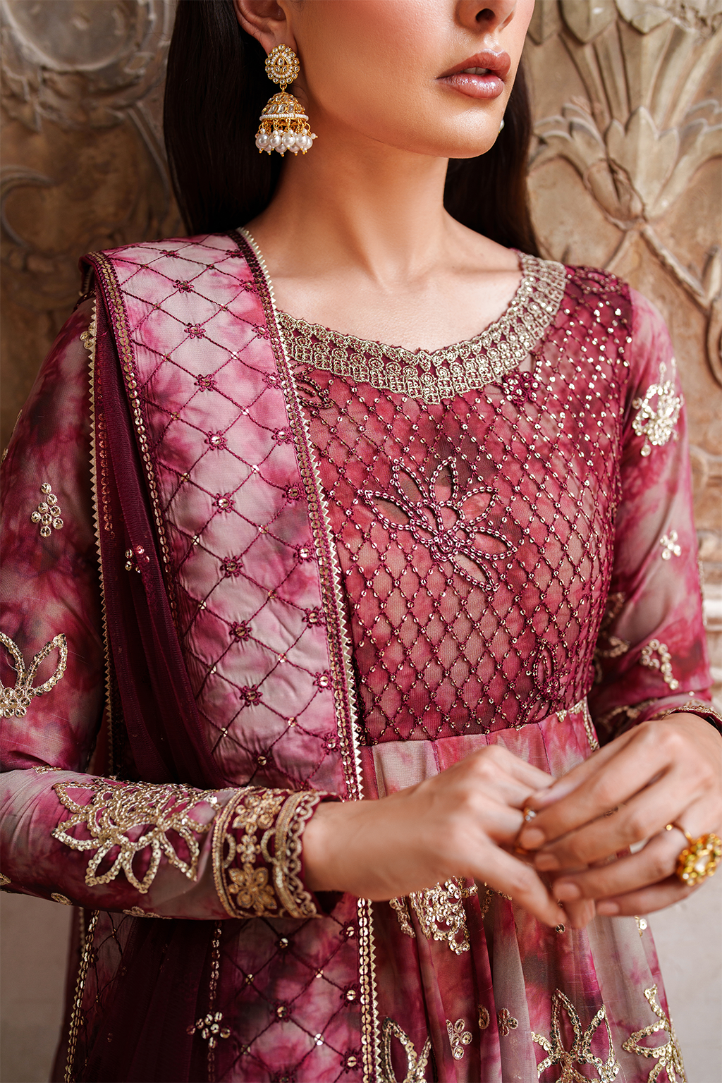 Iznik | Exclusive Formals | UE-533 Printed Chiffon