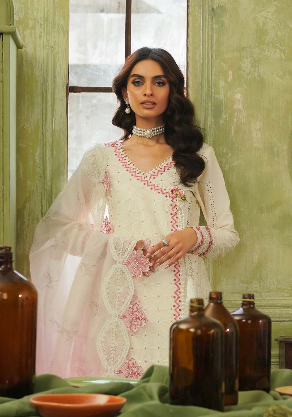 Zarqash | Tresor Luxury Lawn 24 | ZQT 006 IDA - Riwayat-e-khas