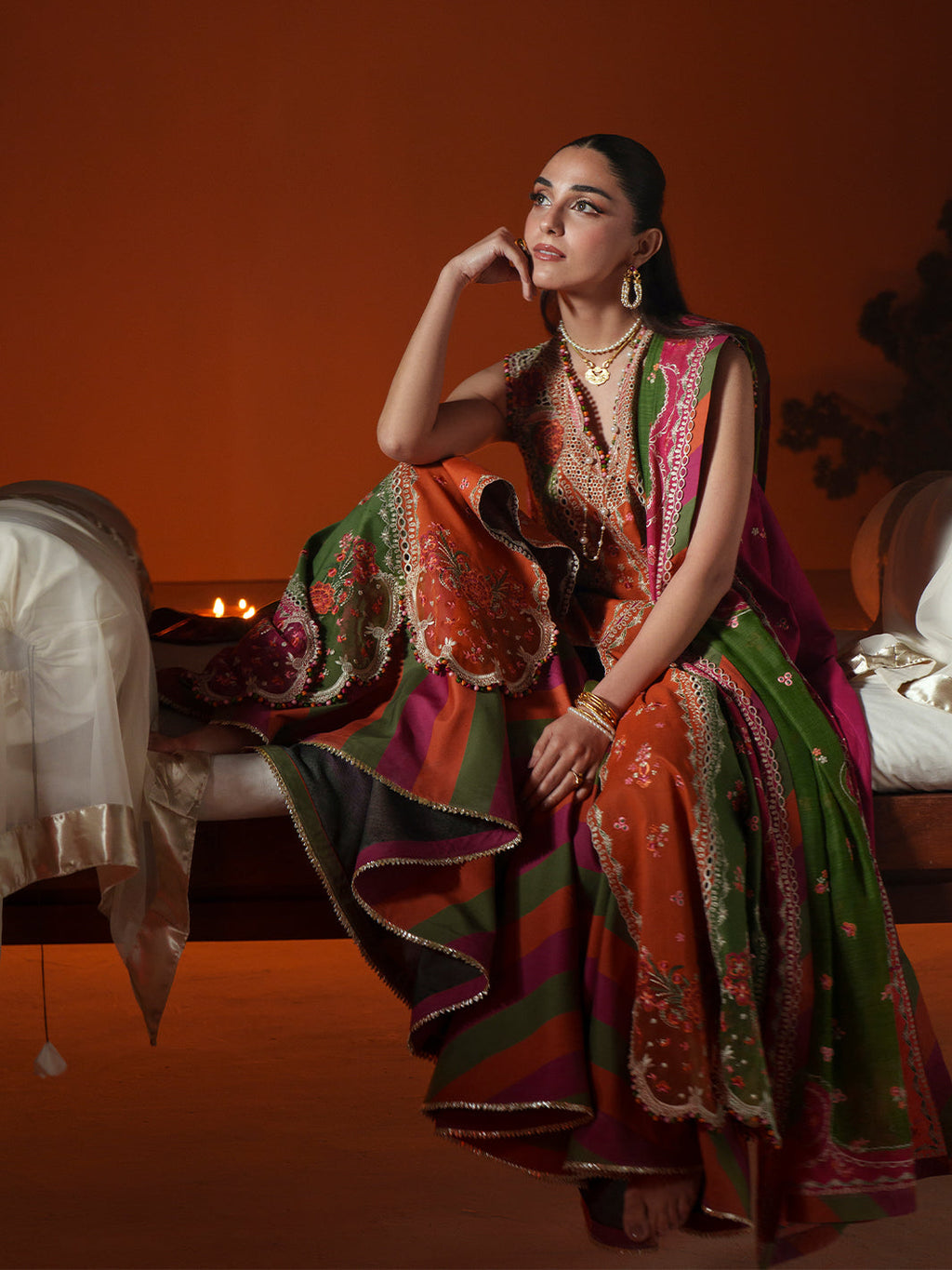 Bin Ilyas | Mashriq Luxury Lawn 26 | D-114-B