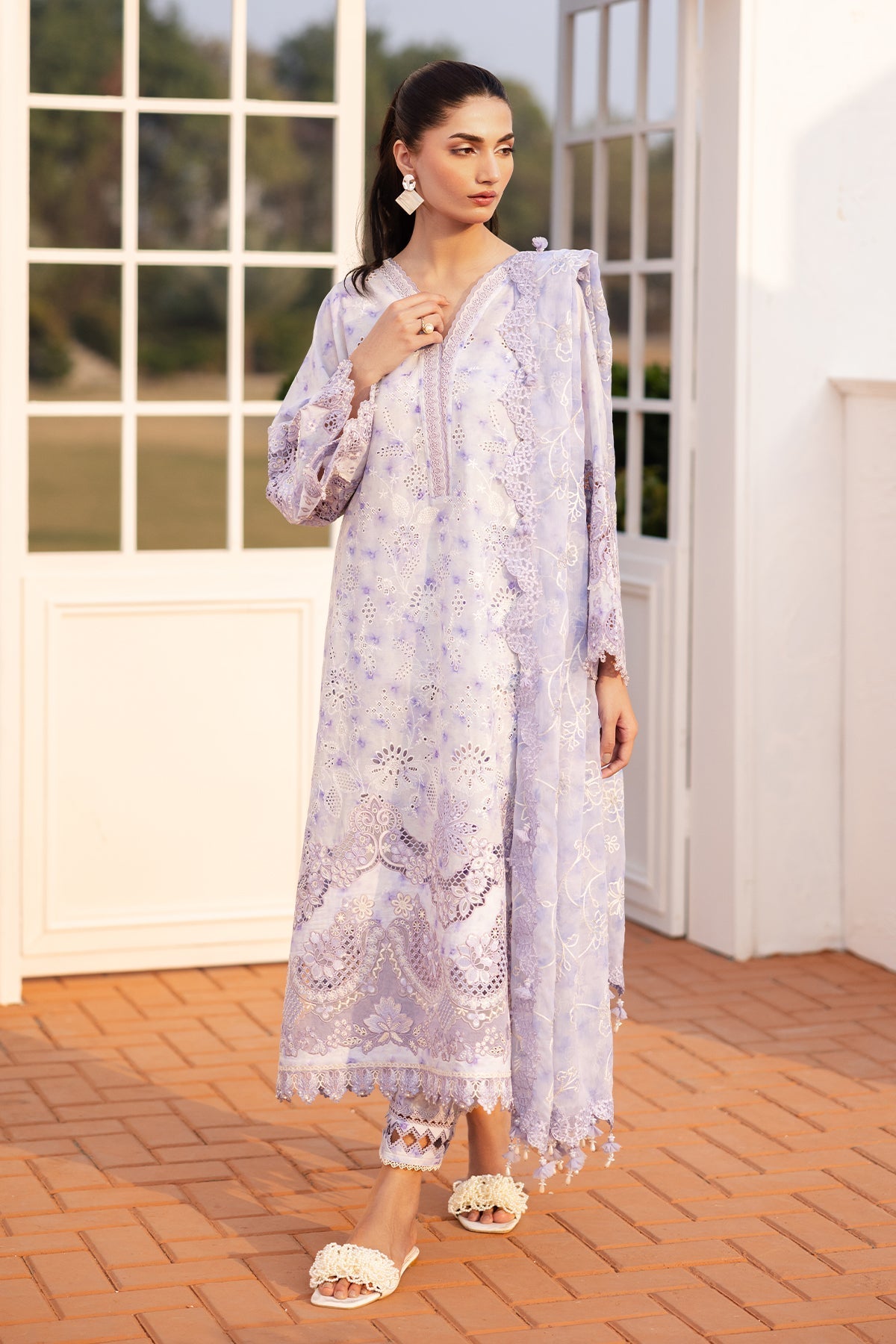 Baroque | Embroidered Lawn | SF-4149