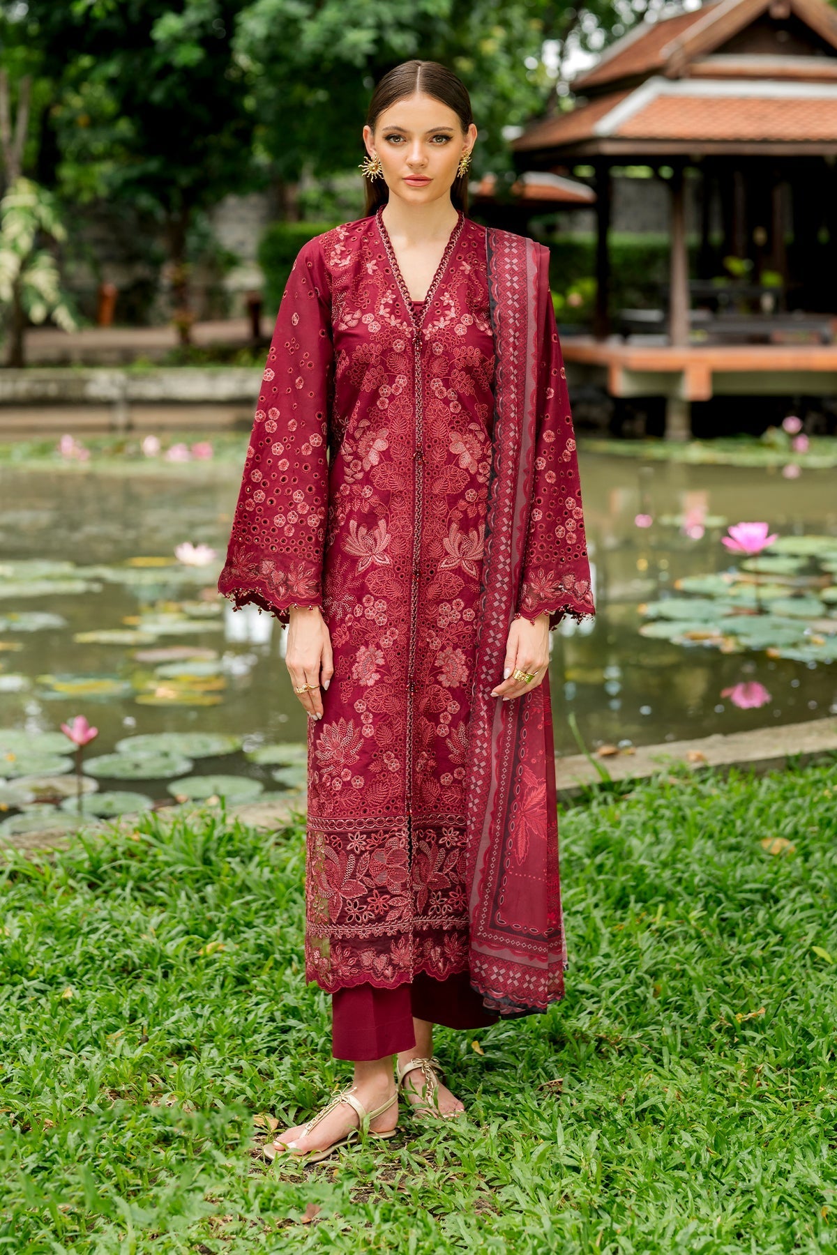 Baroque | Embroidered Lawn | SF-4271