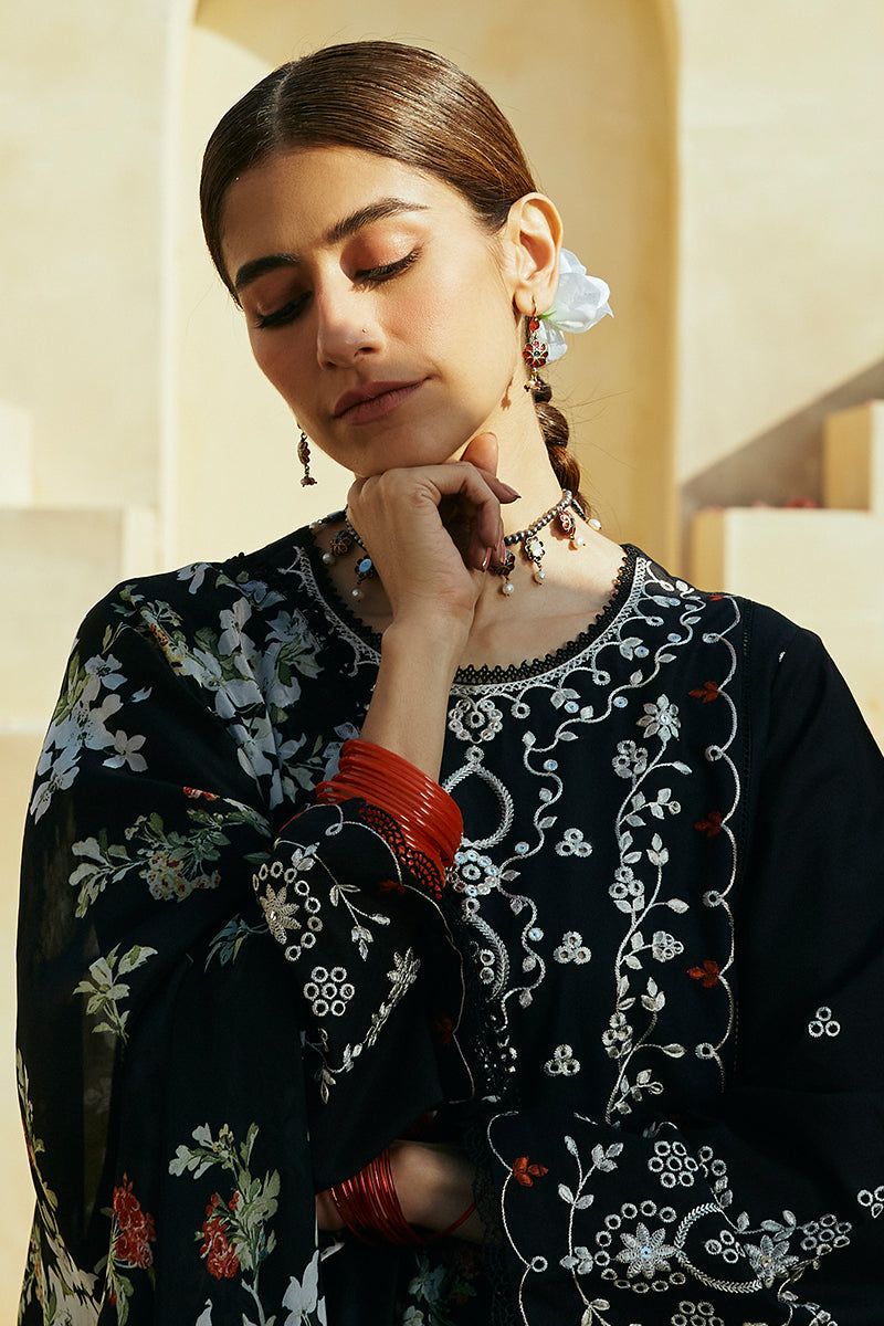 Cross Stitch | Premium Lawn 24 | RUSTIC AURA - House Of Anaya