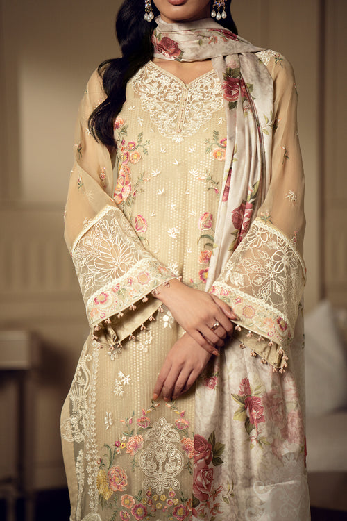 Baroque | Luxury Pret 24 | CHIFFON UF-513 - House Of Anaya