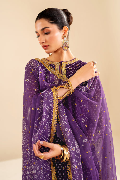 Baroque | Luxury Pret 24 | CHIFFON UF-625 - House Of Anaya