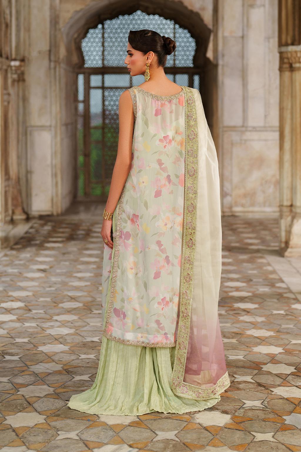 Iznik | Exclusive Formals | UE-549  Printed Chiffon