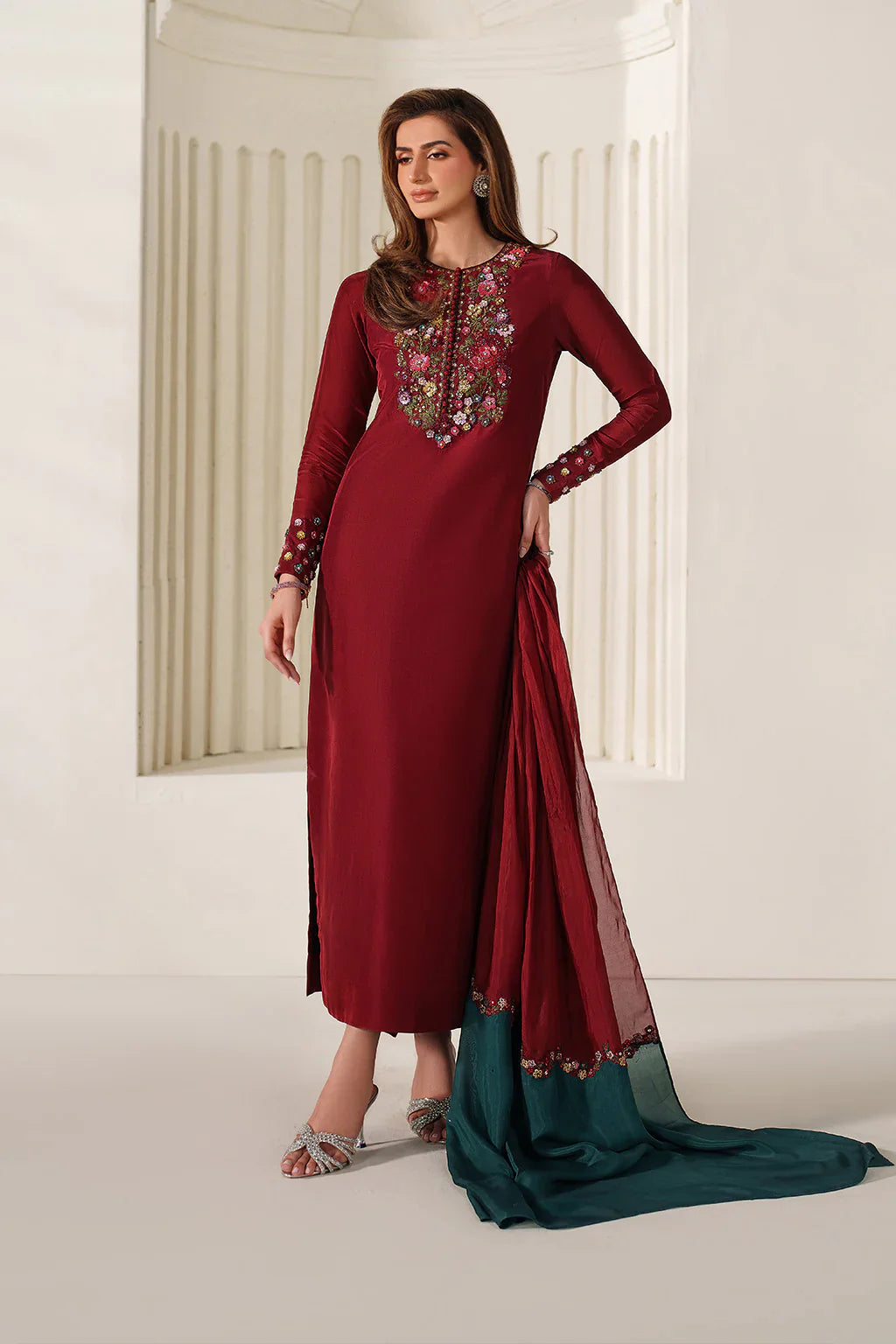 Iznik | Festive Formals | UE-612 Ramen Silk