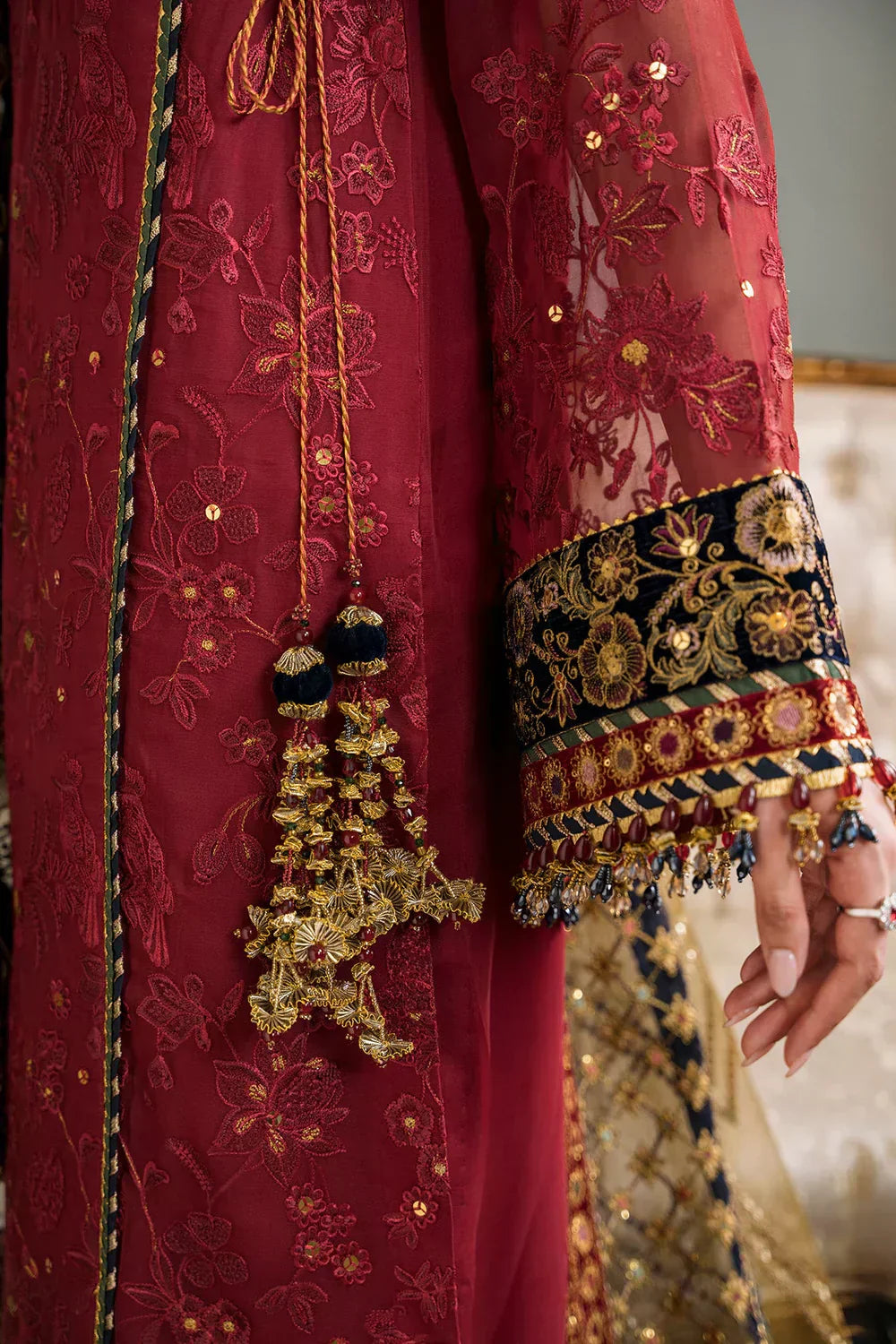 Baroque | Chantelle Embroidered Collection | CH12-07 - House Of Anaya