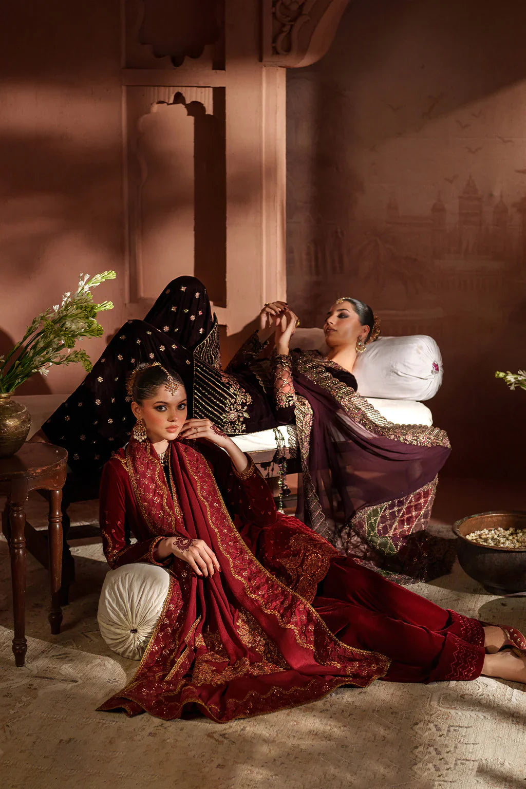 IZNIK | Raagni Velvet Formals | IV-58 Embroidered Velvet