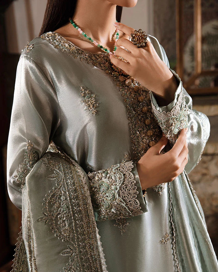 Mushq | Sunehri Lama Silk | Heer