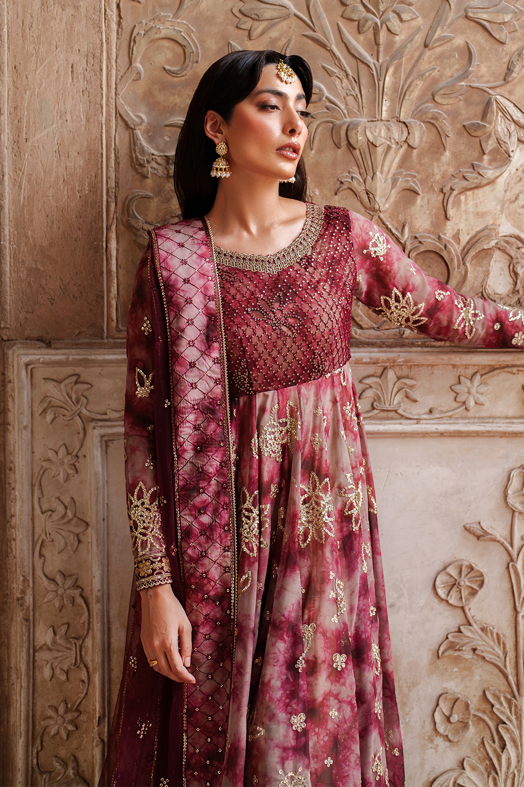 Iznik | Exclusive Formals | UE-533 Printed Chiffon