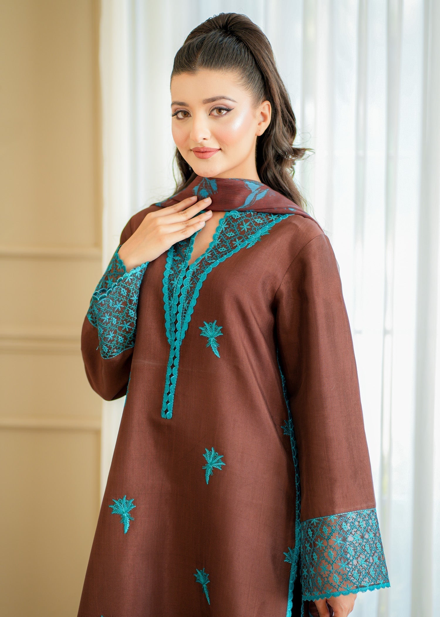 Fozia Khalid | Silk Spire | COCOA - Riwayat-e-Khas