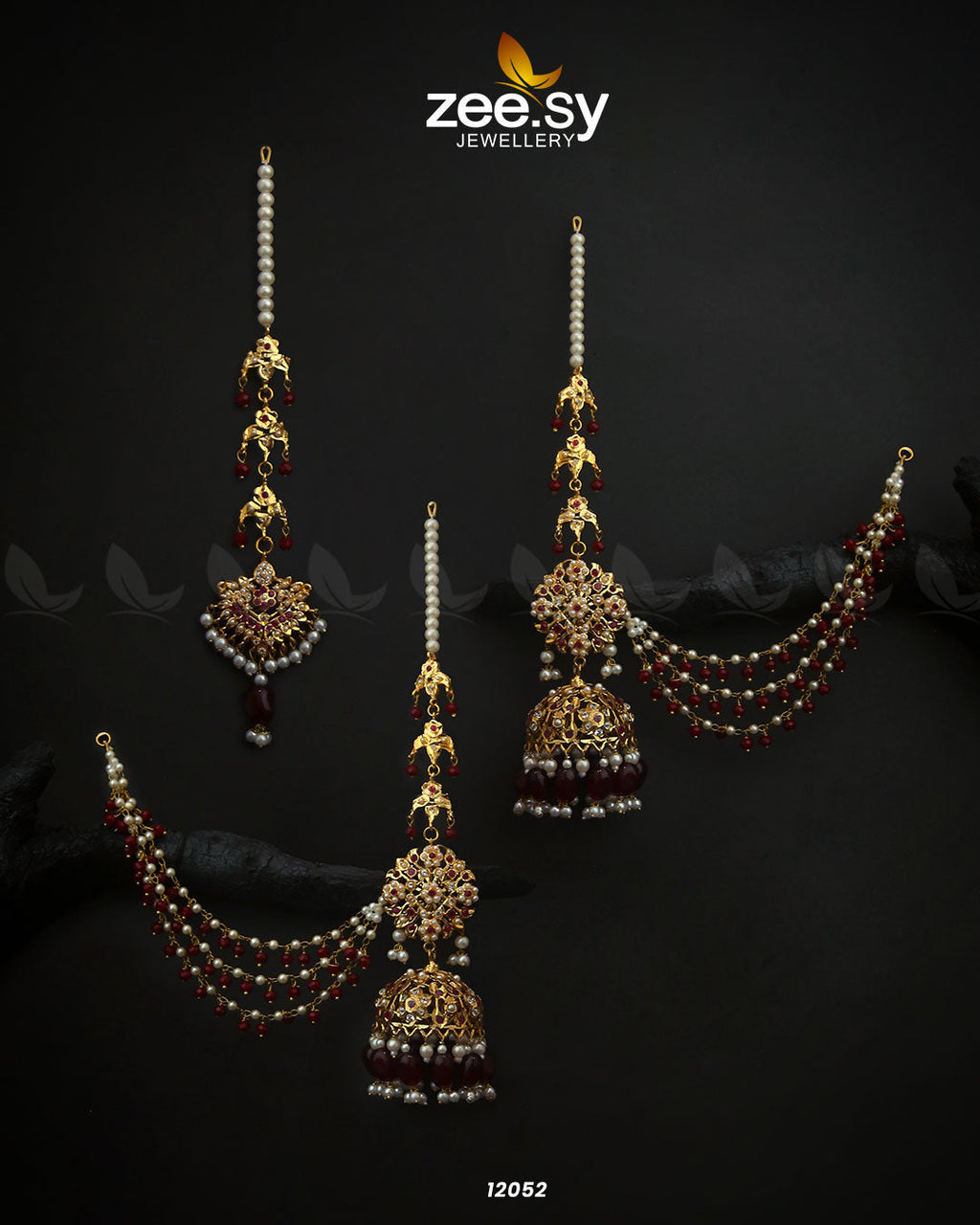 Glamourous Jhumka Earrings - Libasekhas