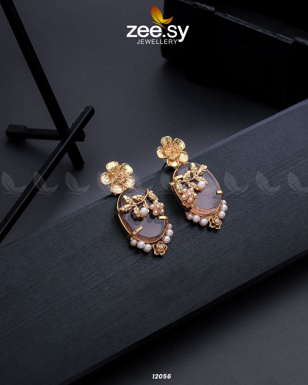 Crystal Glow Earrings - Libasekhas