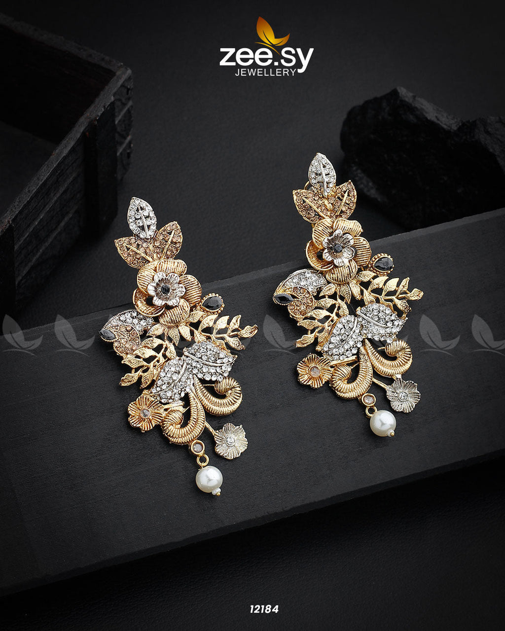 Floral Earrings - Libasekhas