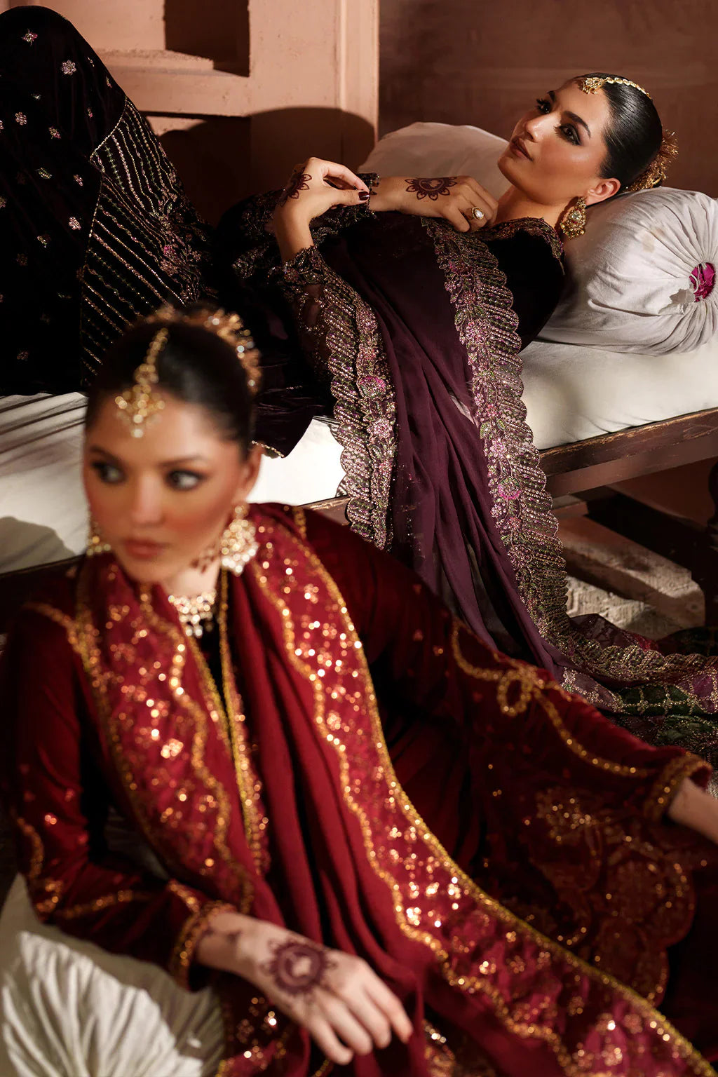 IZNIK | Raagni Velvet Formals | IV-61 Embroidered Velvet
