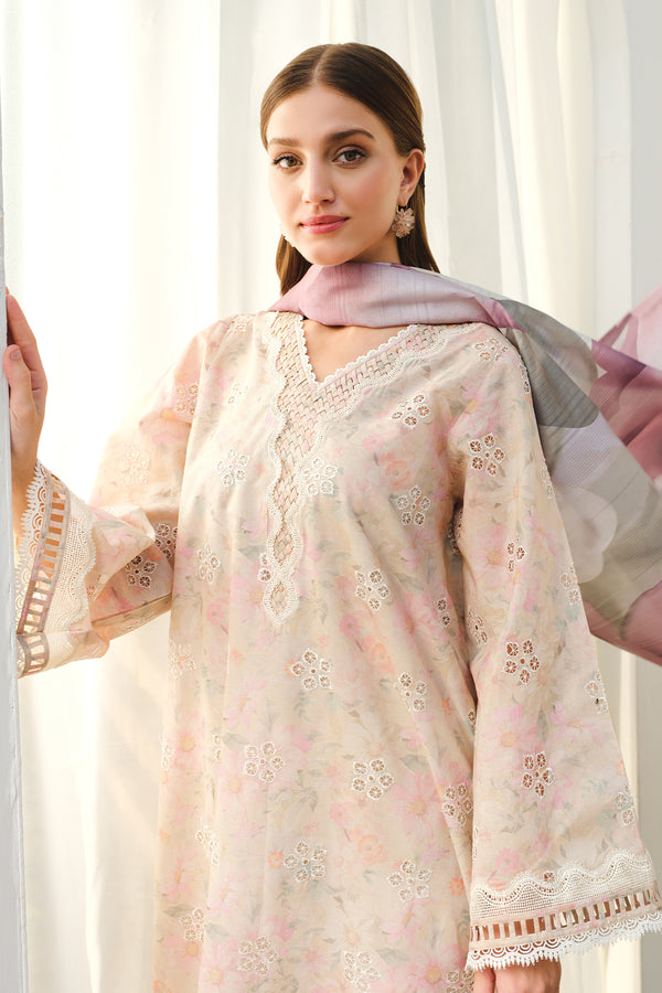 Baroque | Luxury Pret 24 | LAWN UF-660 - House Of Anaya