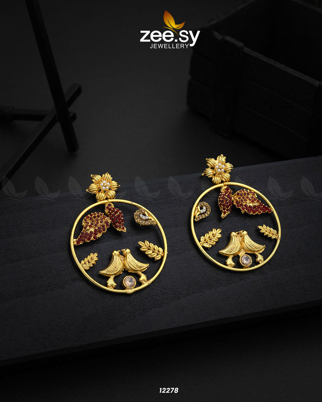 Nouveau Earrings - Libasekhas