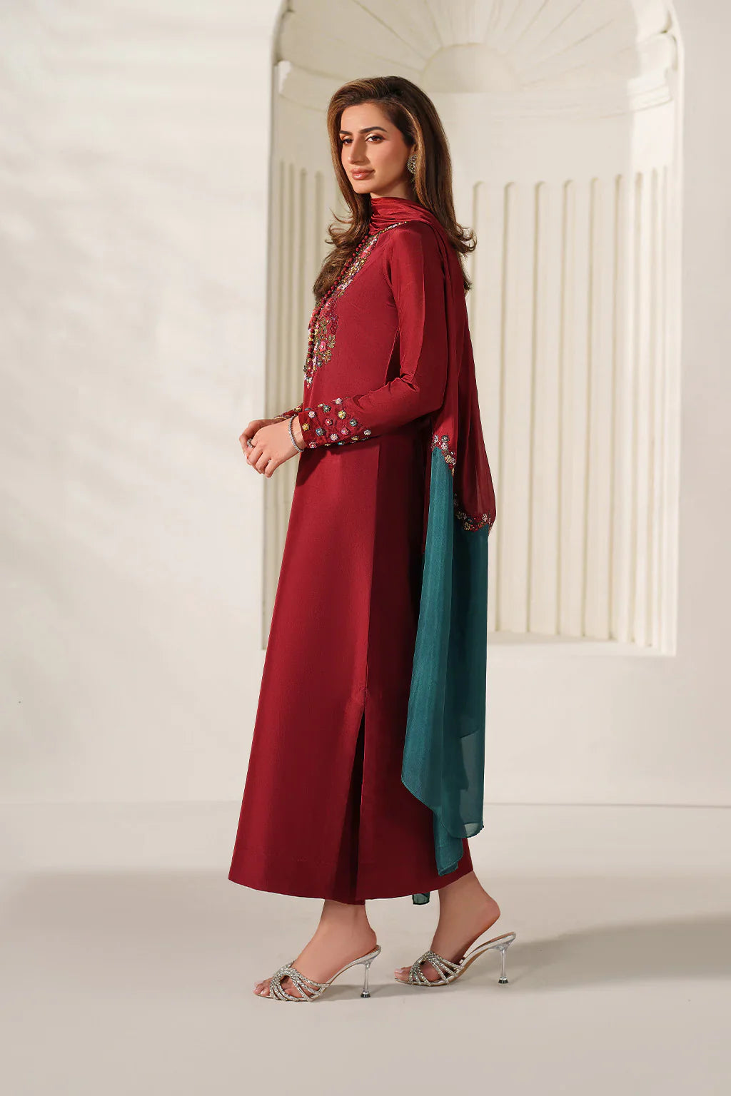 Iznik | Festive Formals | UE-612 Ramen Silk