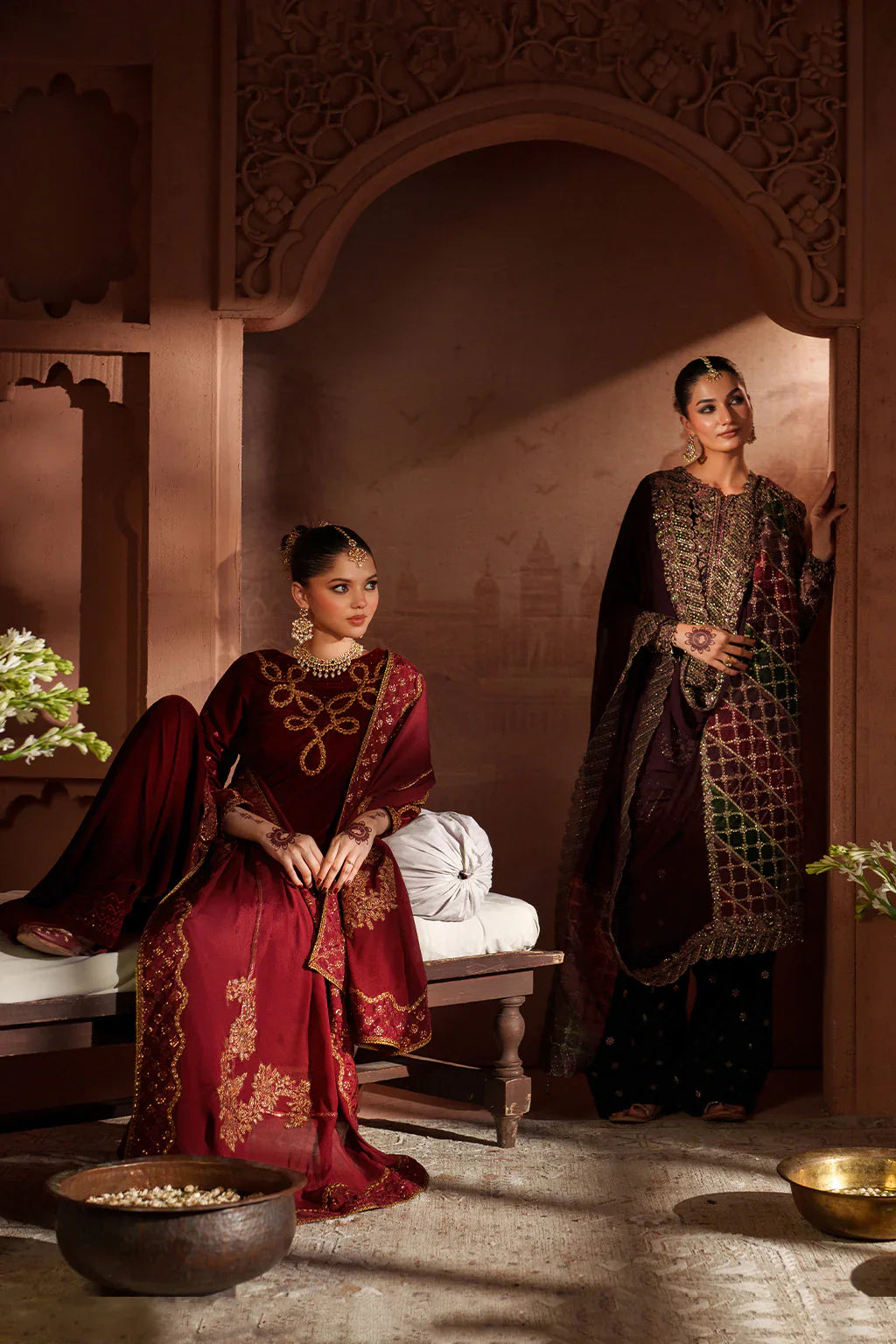 IZNIK | Raagni Velvet Formals | IV-61 Embroidered Velvet