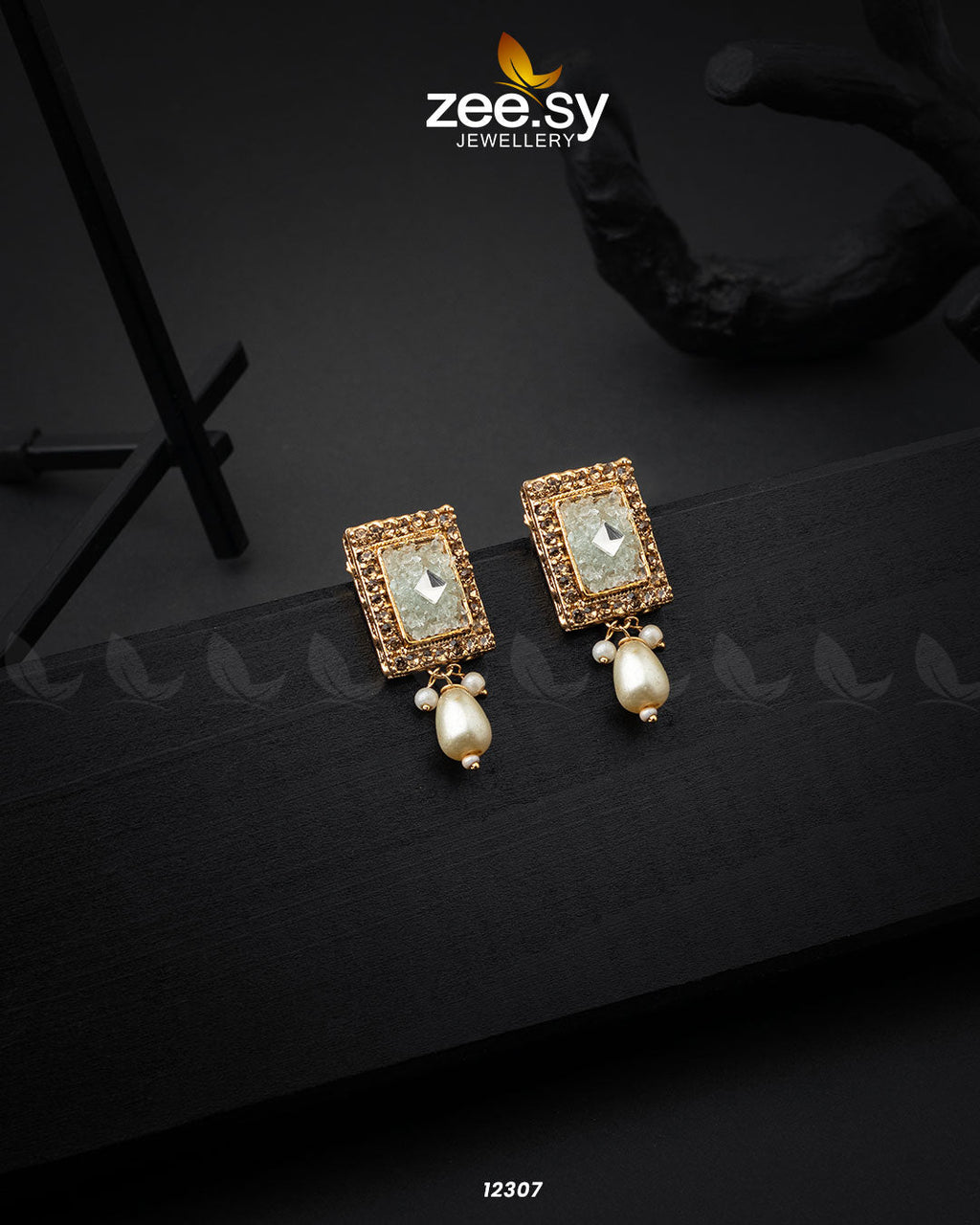 Cobble Crush Earrings - Libasekhas