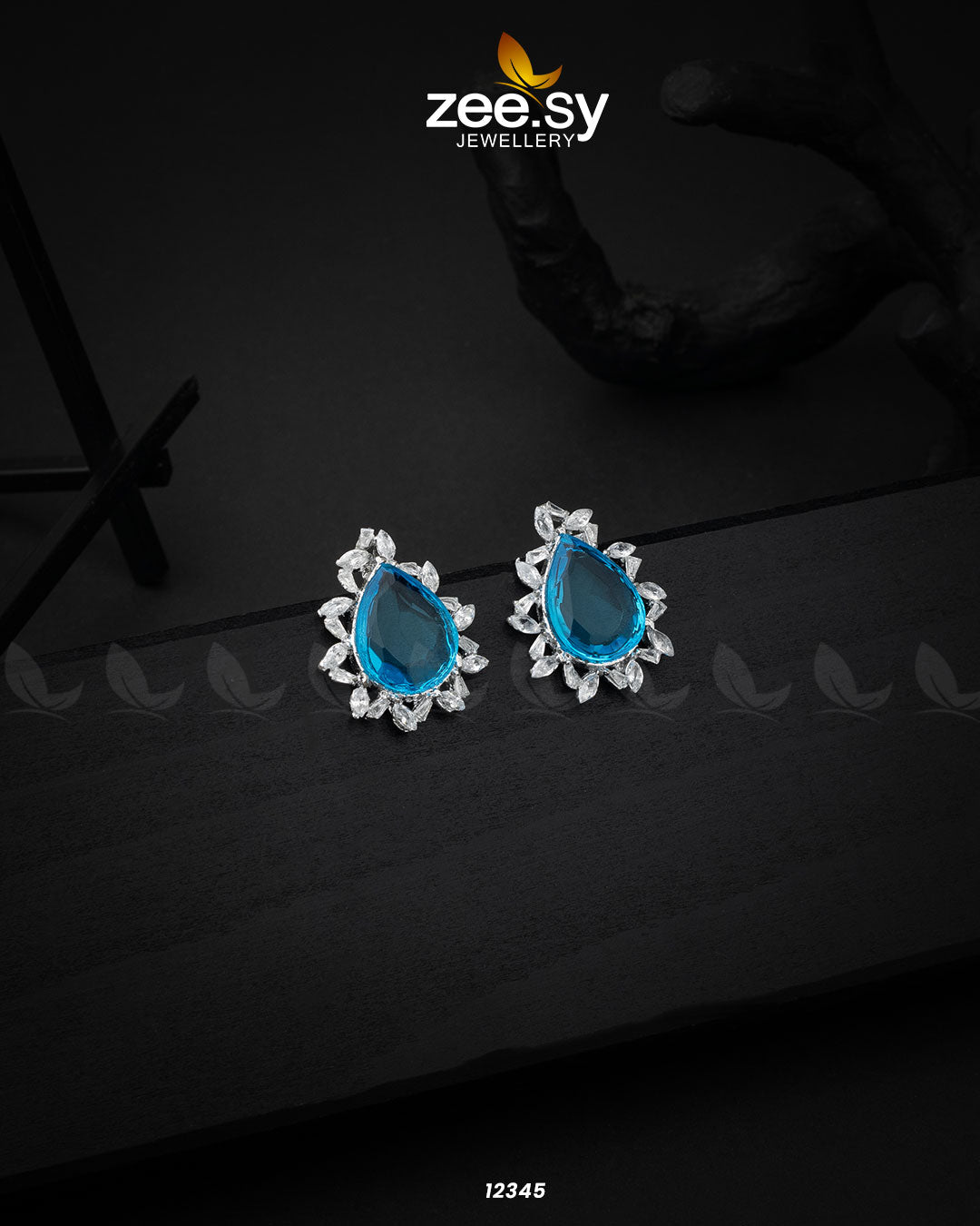 Oval Star Earrings - Libasekhas