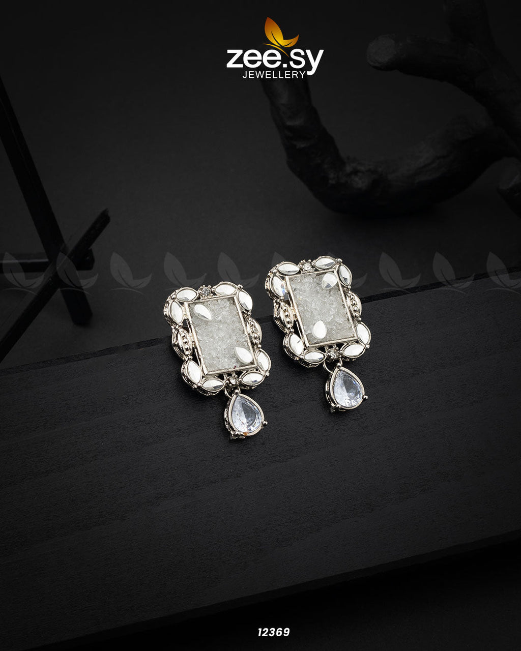 Agate Studs Earrings - Libasekhas