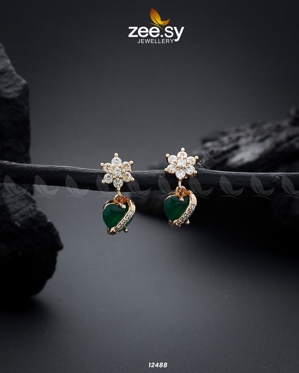 Heart Earrings - Libasekhas
