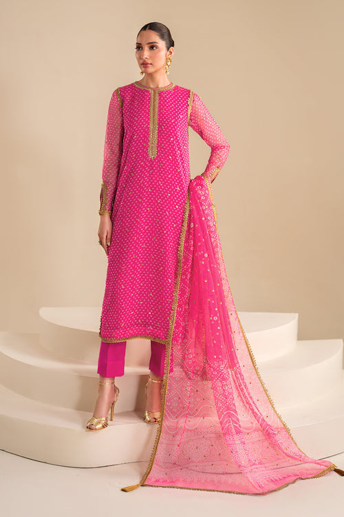 Baroque | Luxury Pret 24 | CHIFFON UF-626 - House Of Anaya