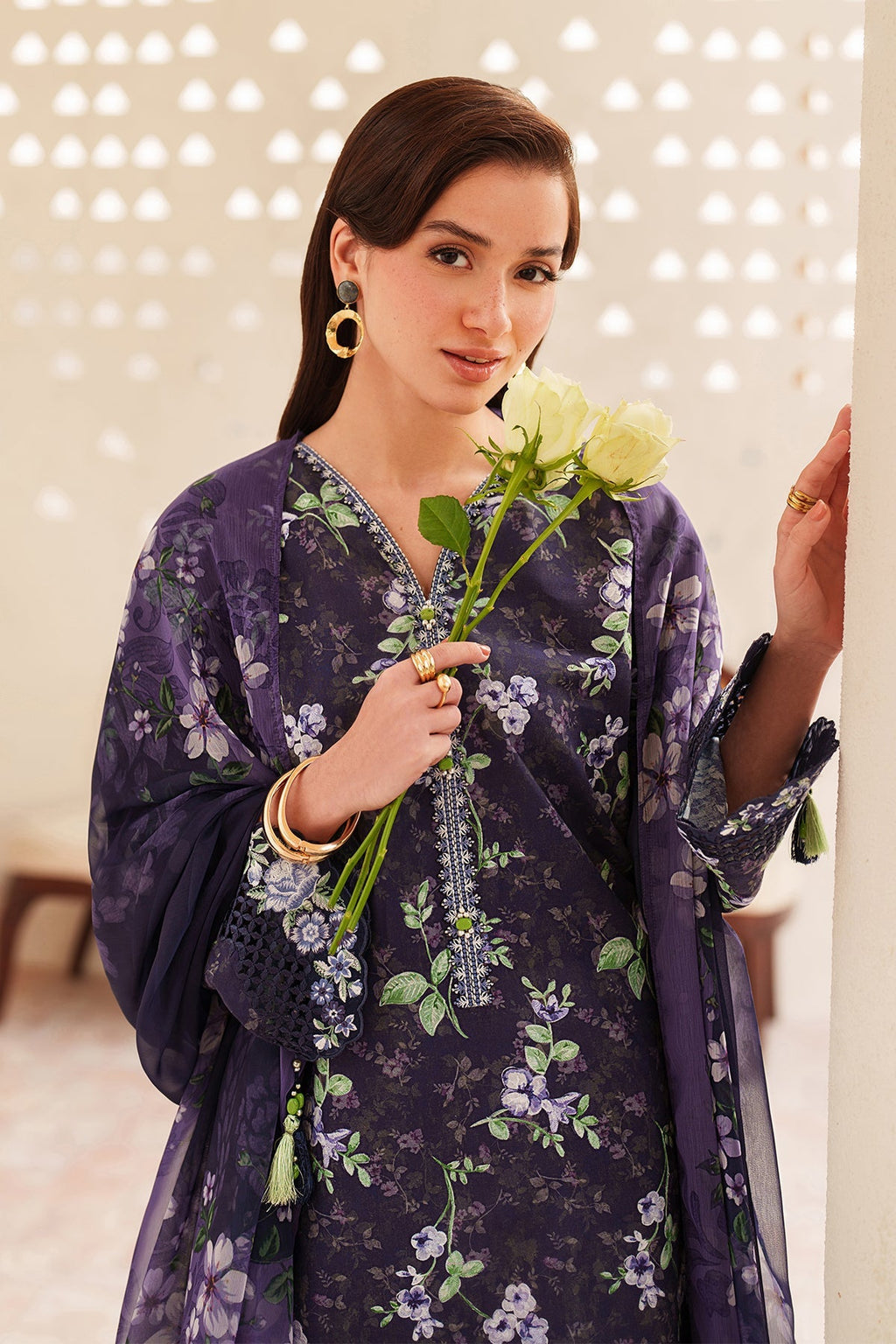 Baroque | Embroidered Lawn | SF-4405