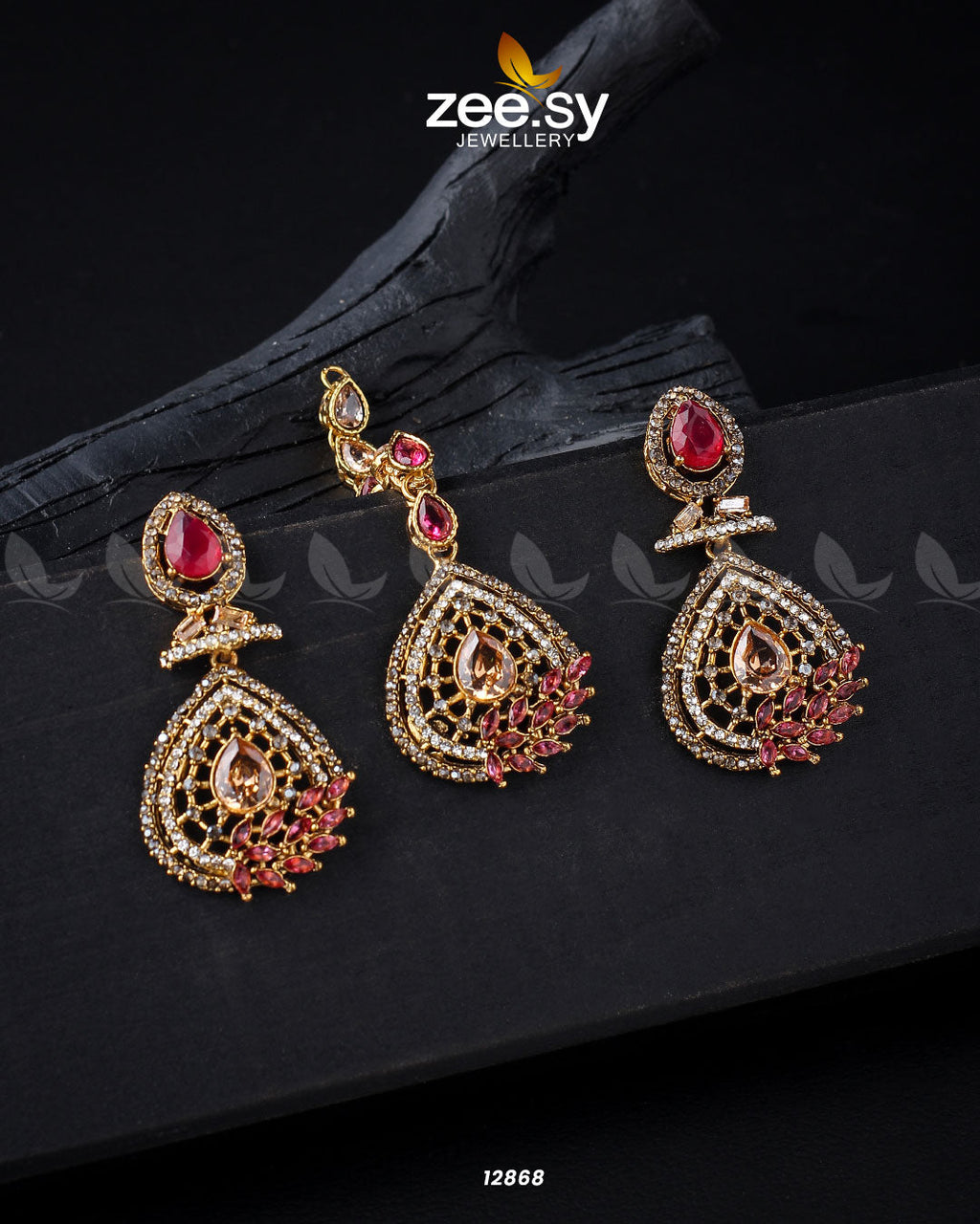 Plumeria Earrings - Libasekhas