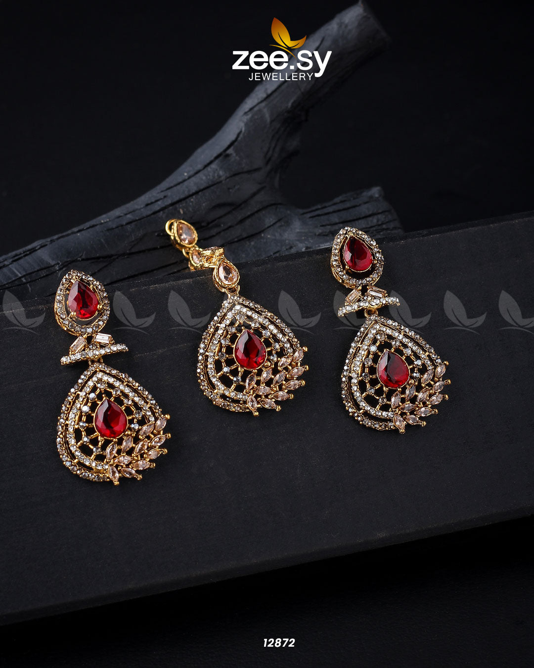 Plumeria Earrings - Libasekhas