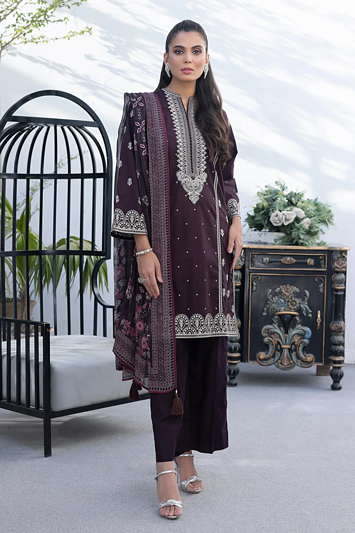 LSM | Spring Embroidered | 0013 - Riwayat-e-Khas
