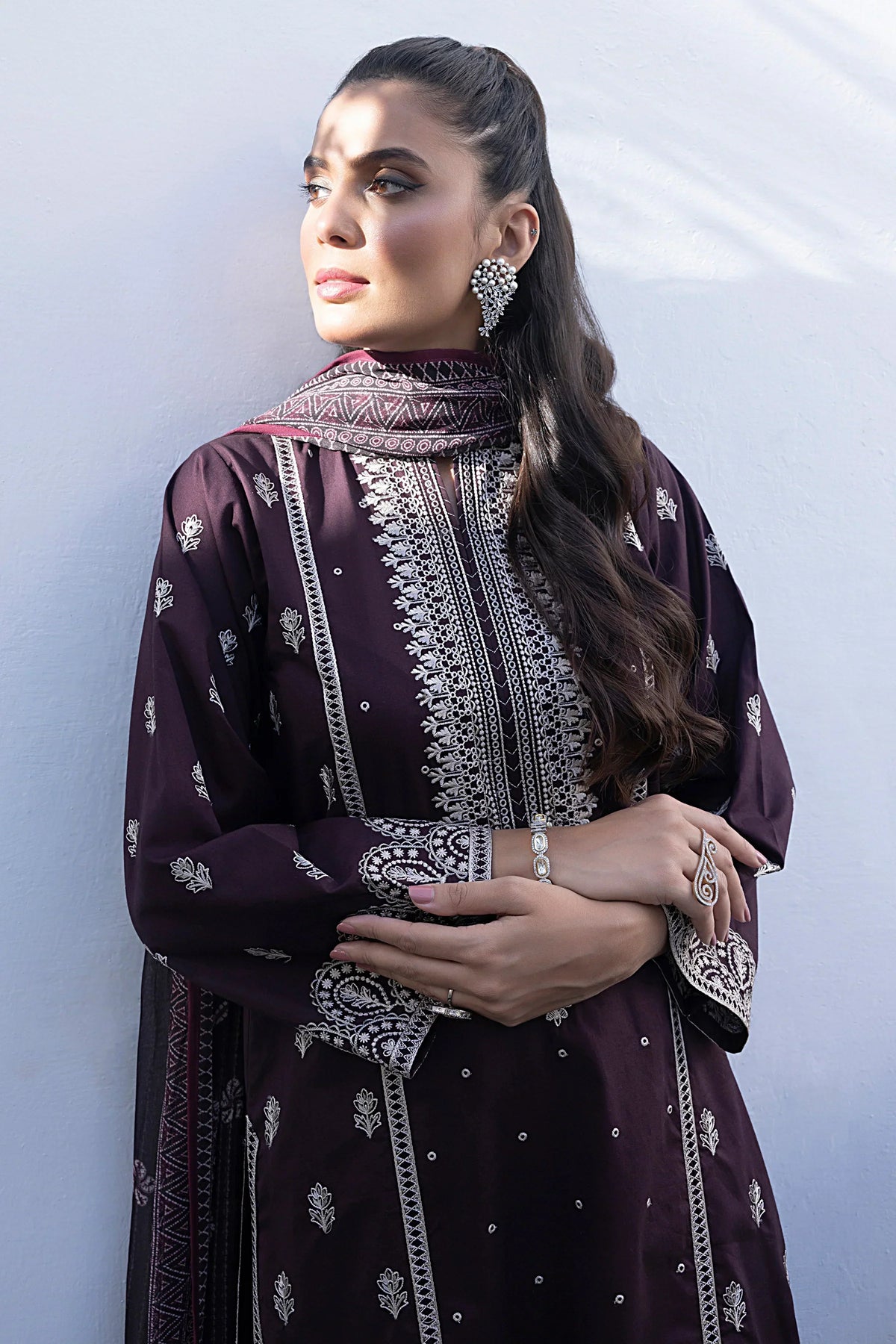 LSM | Spring Embroidered | 0013 - Riwayat-e-Khas