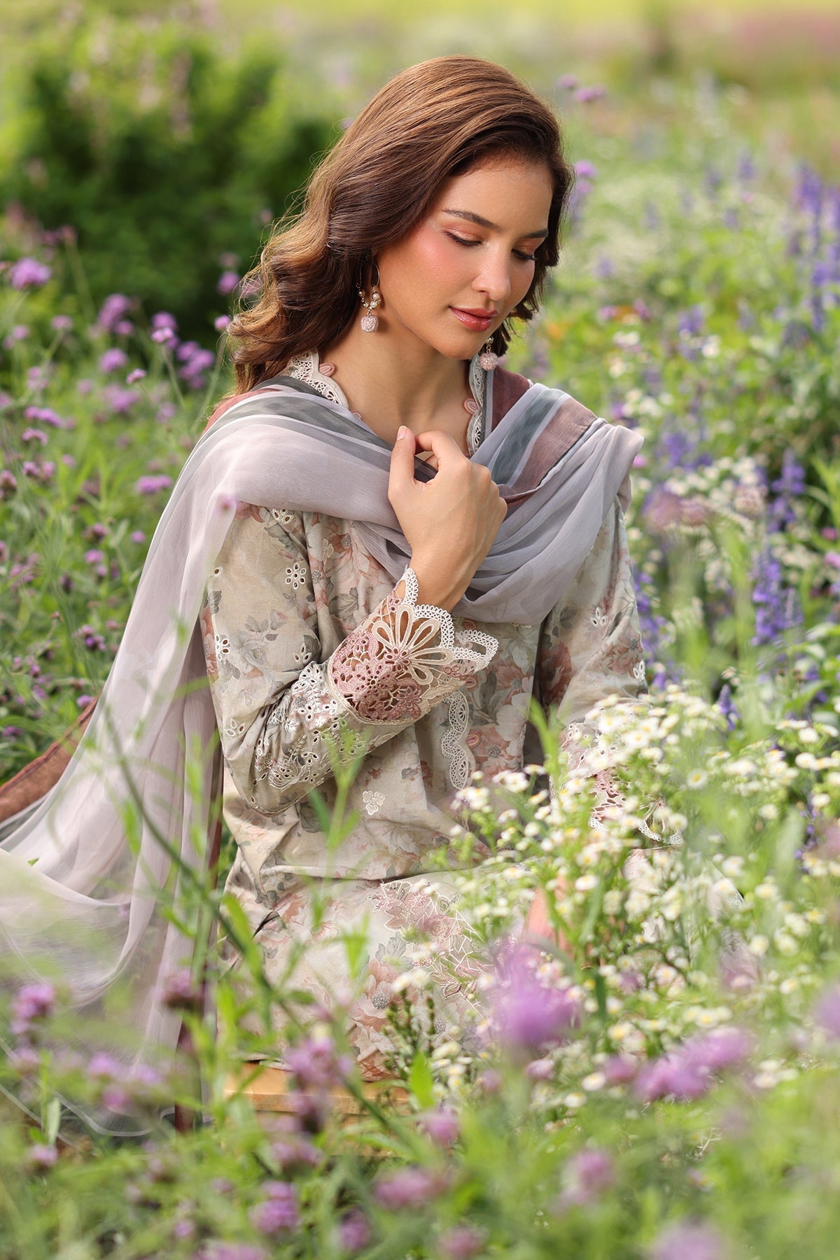 Baroque | Embroidered Lawn | SF-4225