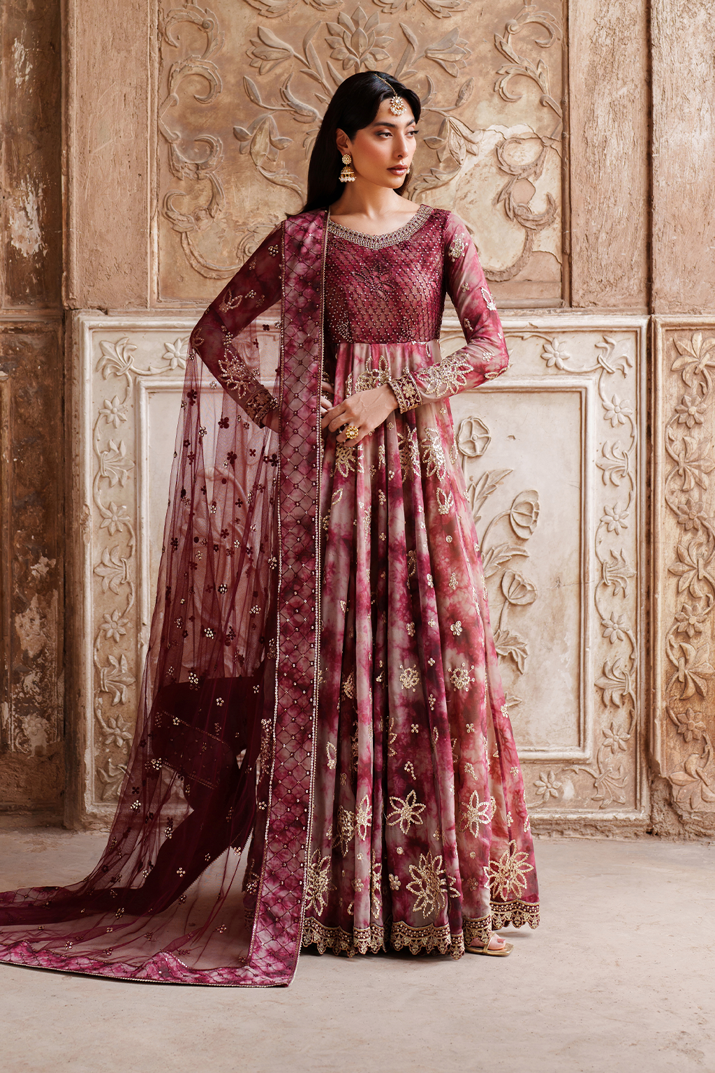 Iznik | Exclusive Formals | UE-533 Printed Chiffon