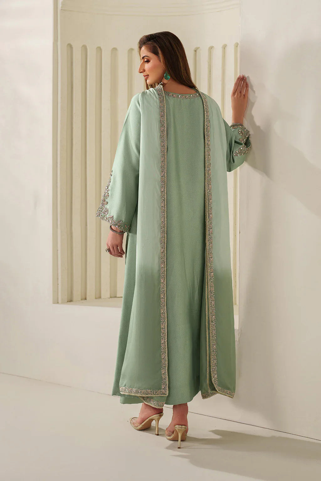 Iznik | Festive Formals | UE-615 Textured Silk
