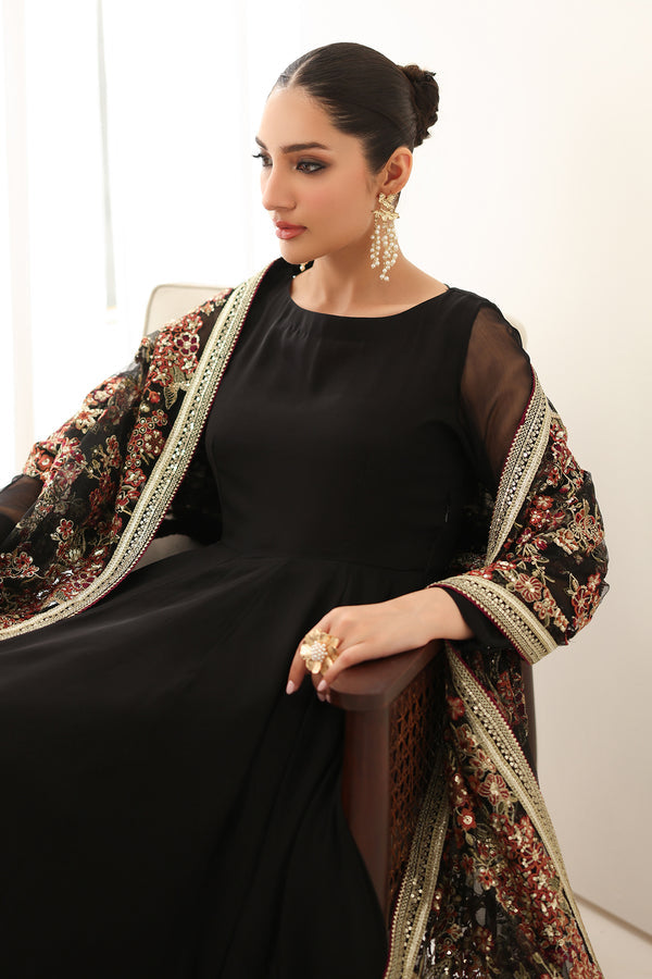 Baroque | Luxury Pret 25 | EMBROIDERED CHIFFON PR-1161