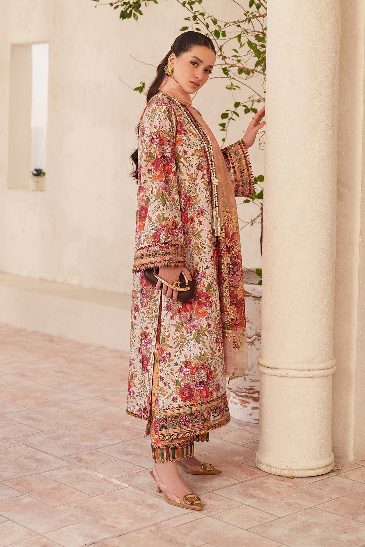 Baroque | Embroidered Lawn | SF-4407