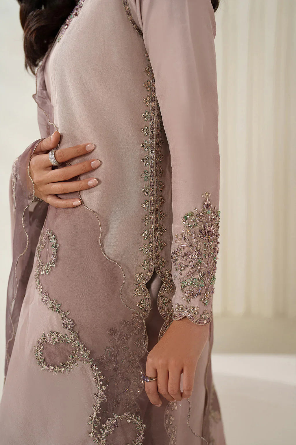 Iznik | Festive Formals | UE-613 Ramen Silk