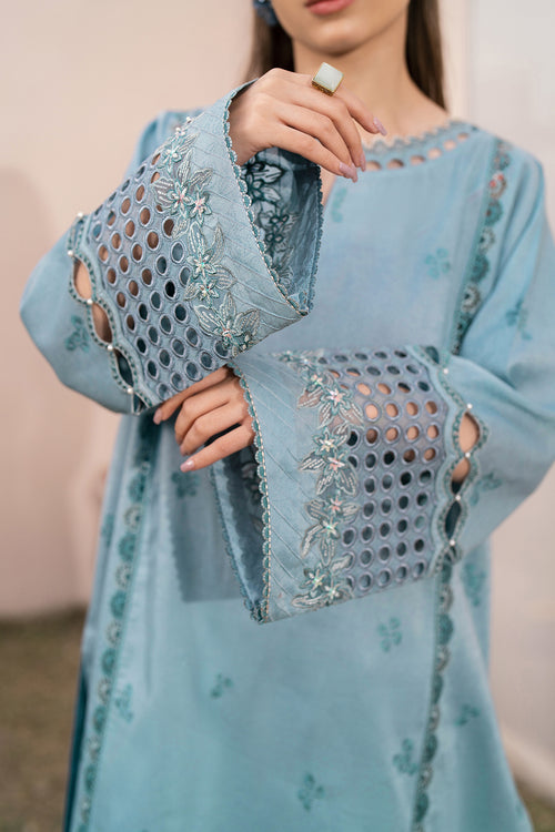 Baroque | Luxury Pret 24 | JACQUARD LAWN UF-611 - House Of Anaya