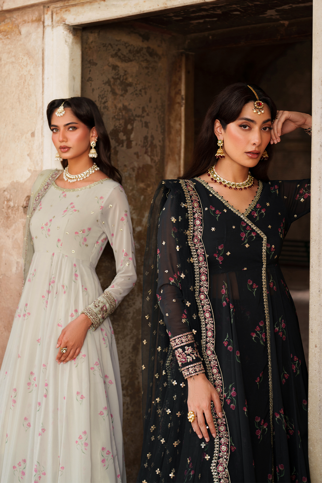 Iznik | Exclusive Formals | UE-550  Printed Chiffon