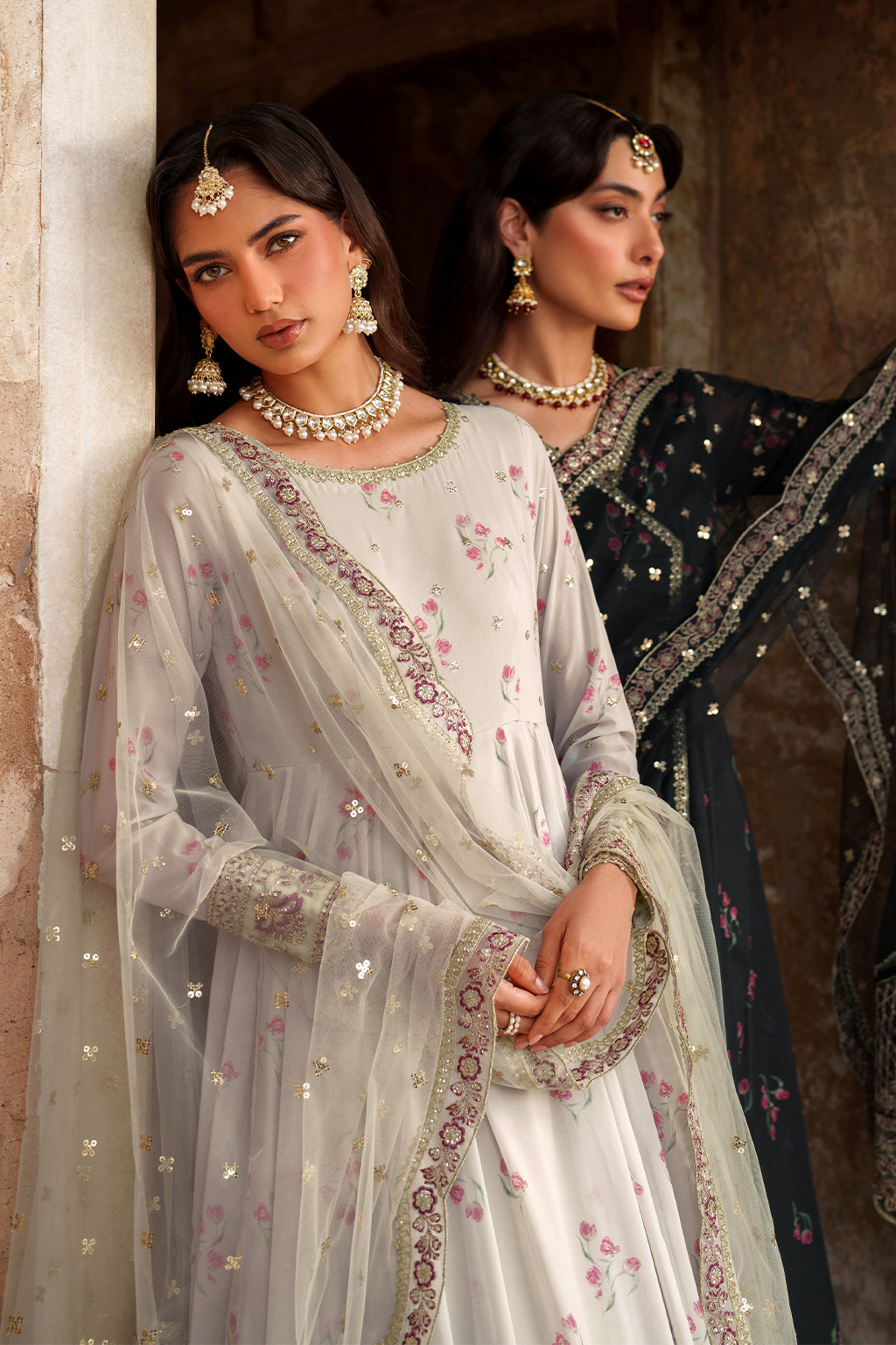 Iznik | Exclusive Formals | UE-550  Printed Chiffon