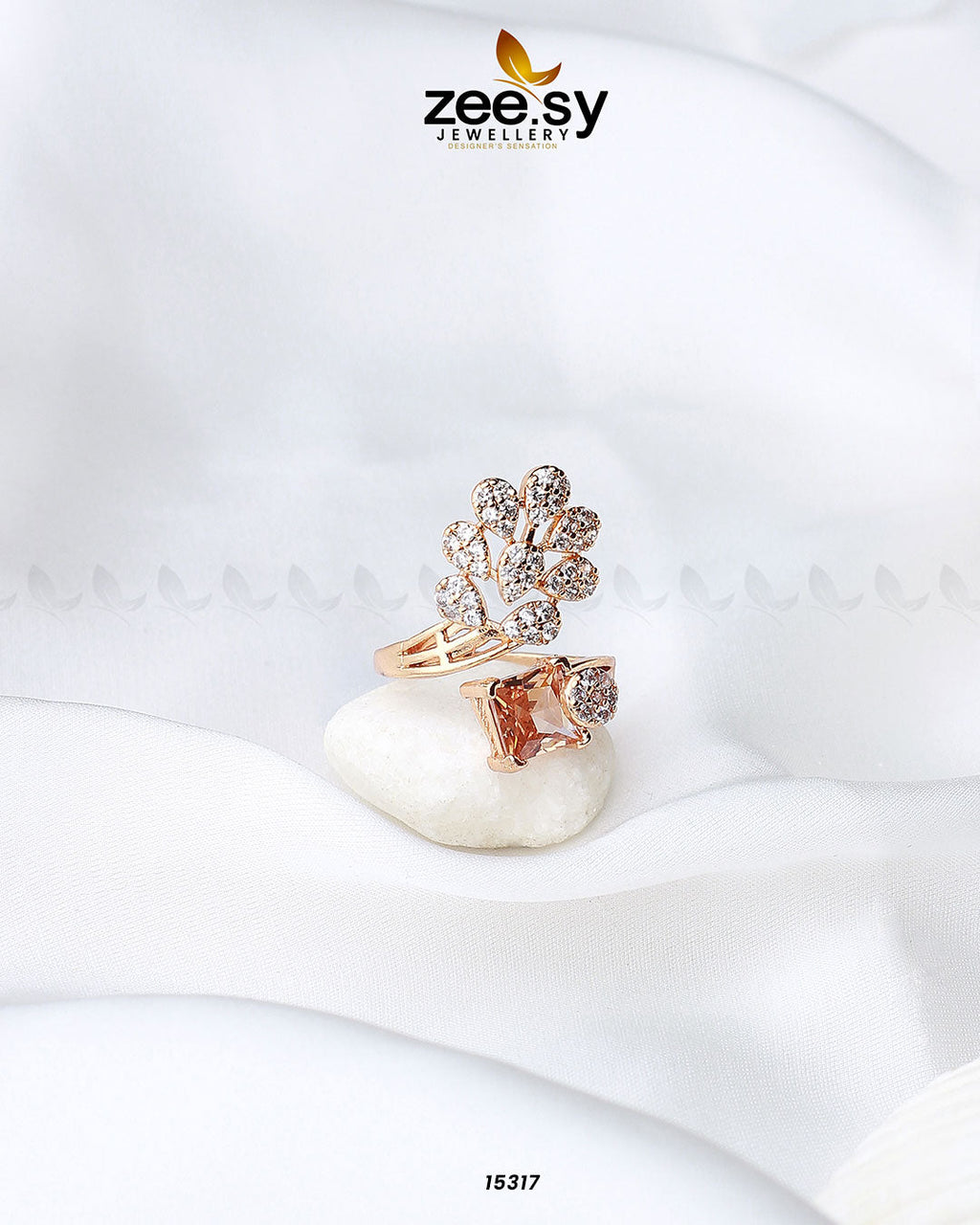 Delicate Leaf Ring - Libasekhas